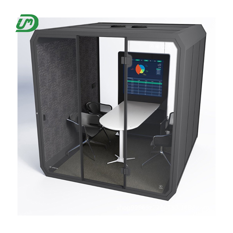 Efficient Soundproof Solution for Meetings Offices Soundproof Cabins
