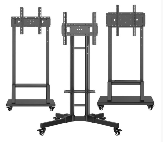 Adjustable Mobile TV Stand for 42-70 Inch Displays