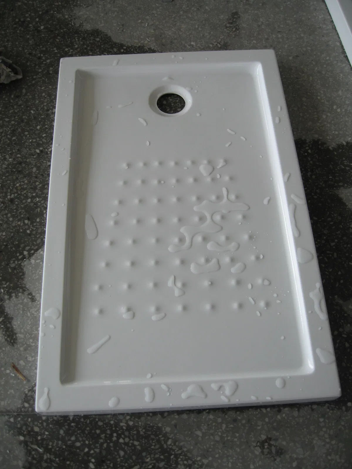Slim Acrylic Shower Basin, Rectangle acrylic Shower Tray, Acrylic Shower Plate