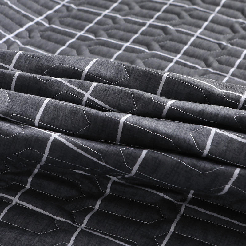 Waterproof Protector Cheap Mattress Topper Noiseless Hollow Cotton Bed Cover Cotton 4 Sets for Home Textile Bedding