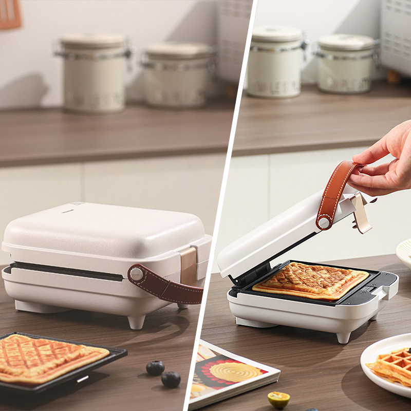 Multi-Function Electric Sandwich Maker with Automatic Edge Banding