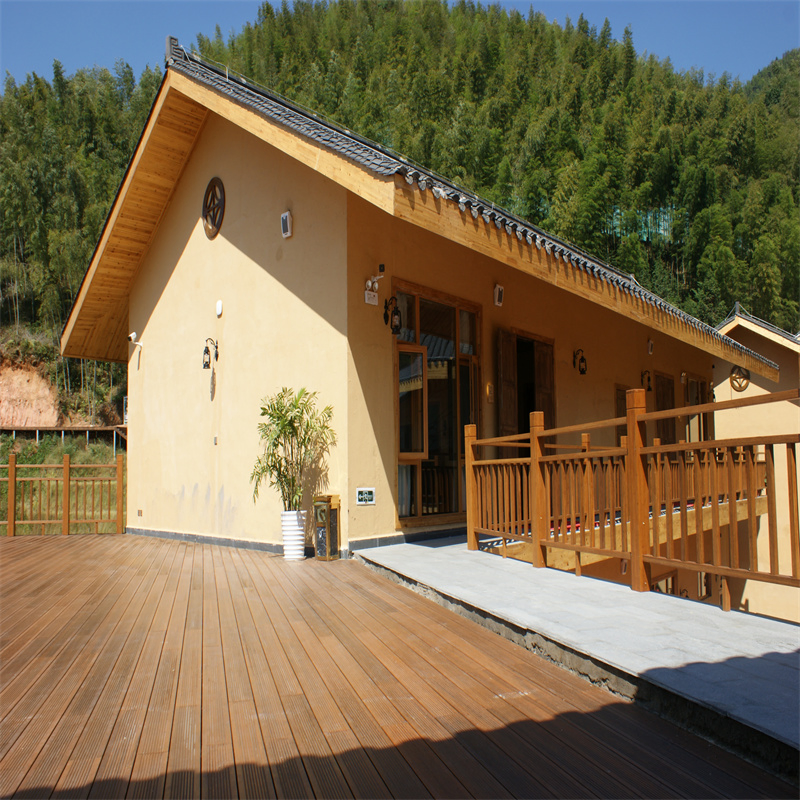 Террасная доска из бамбука высокой прочности для коммерческих зон