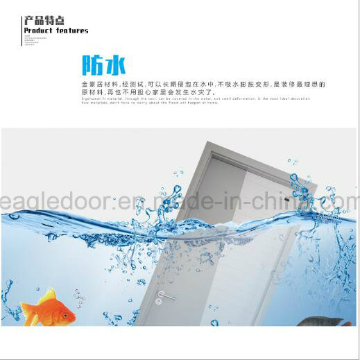 2023 Africa Popular Water Proof Fire Proof Wholesale WPC Interior Doors (EI-WPC012)