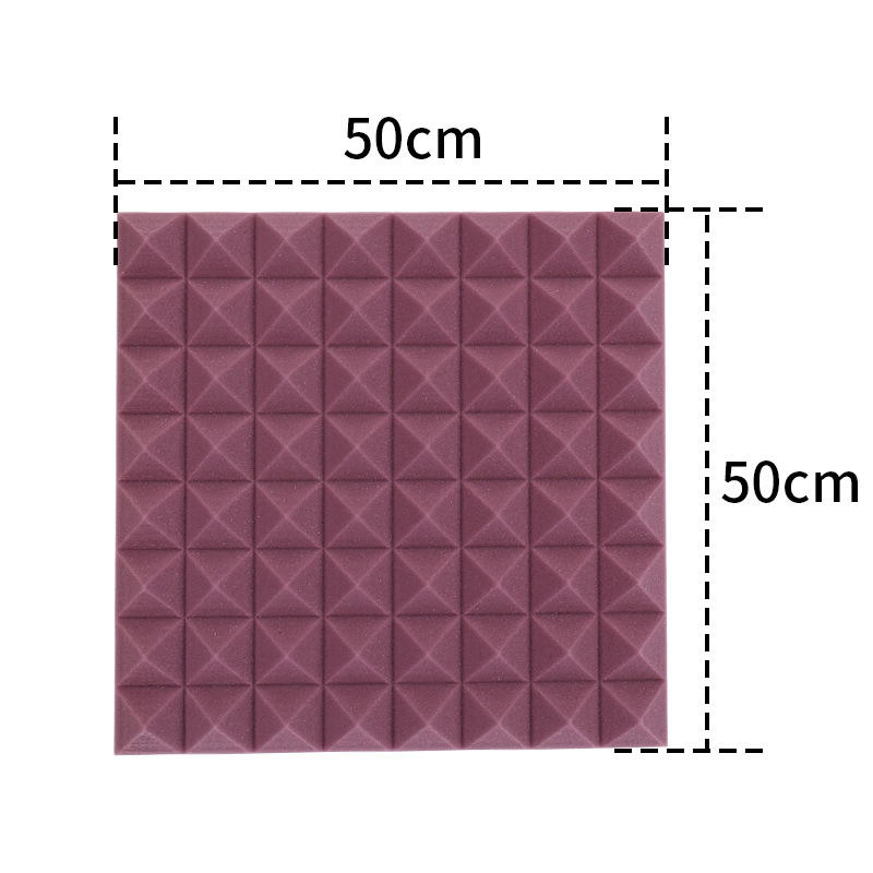 Pyramid Acoustic Panels Sound Absorbing Foam Polyester Studio Soundproof Acoustic Foam Panelspopular