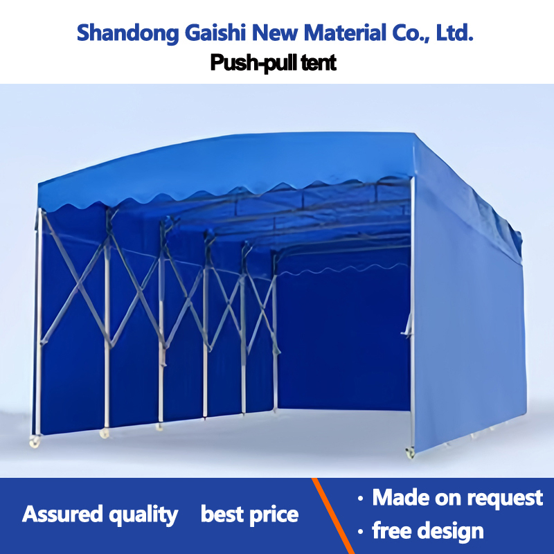 The Mobile Sliding Awning Is Used for Home Garage Telescopic Canopy Tent