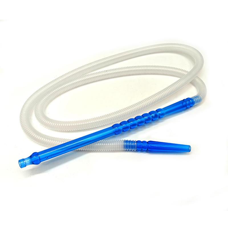 Free Sample 1.5m/1.8m Custom Logo Color Plastic Hookah Disposable Glass Shisha Hose