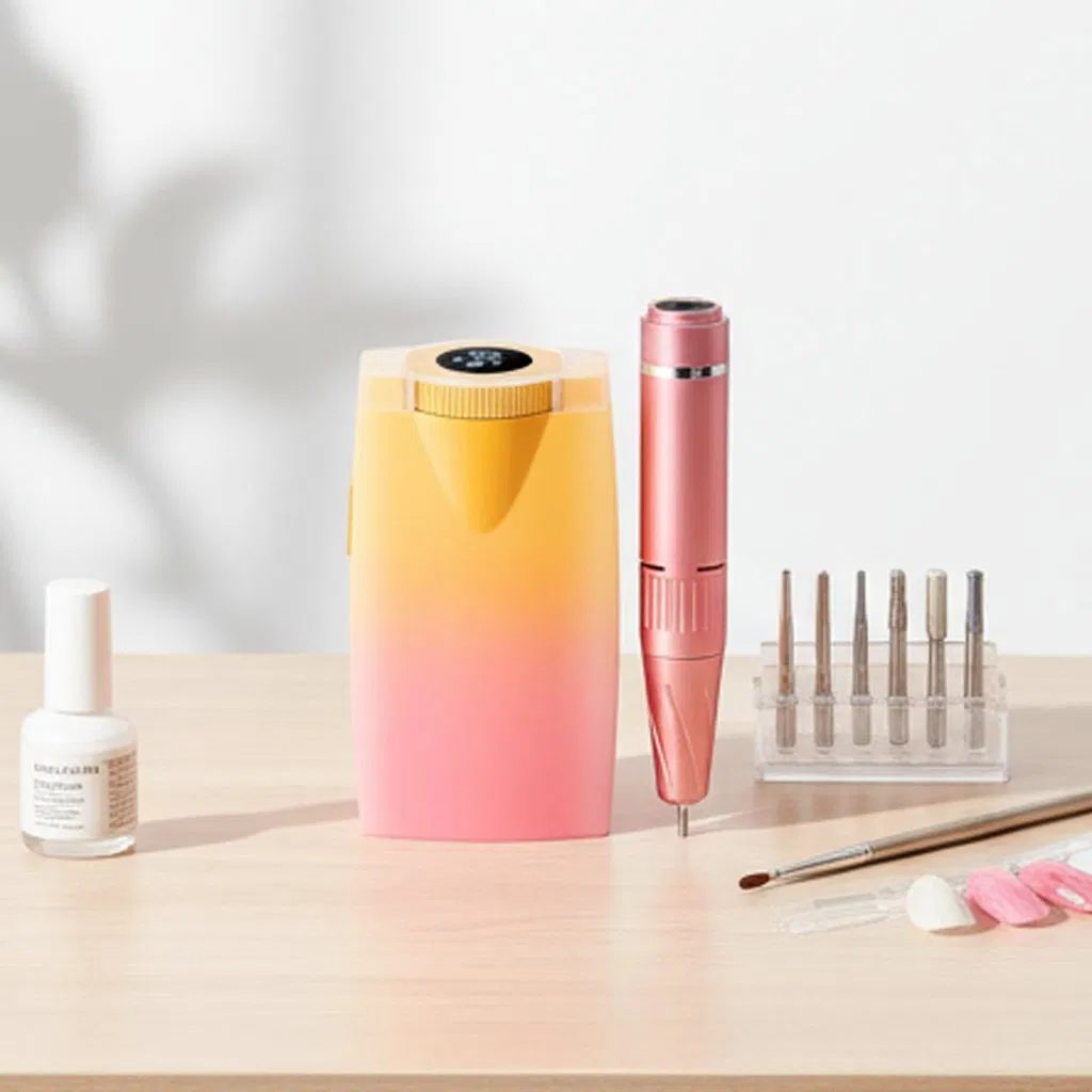 Duofu Portable Nail Drill Set Perfect for Home and Salon Use