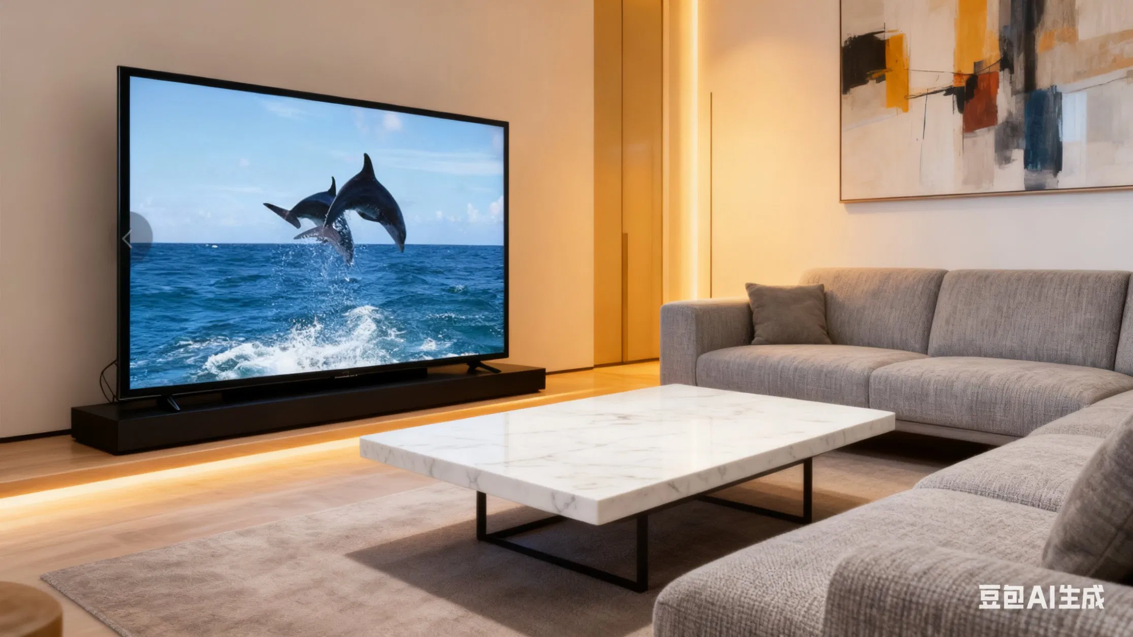 100-дюймовый Smart TV 4K Android LED телевизор