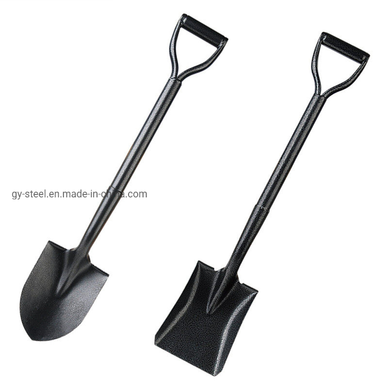 Y Type Grip Wooden Handle Round Point Shovel Gerden Tool Farming Tool