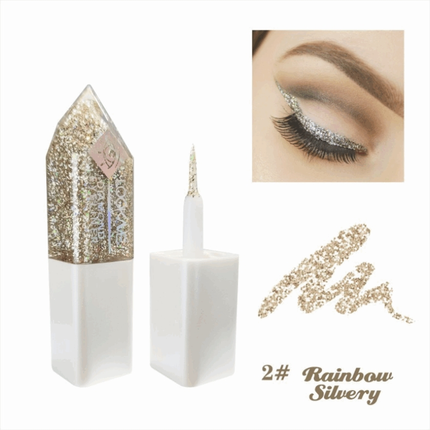 Matte Black Waterline Eyeliner Pencil with Intense Color Payoff and All Day Hold