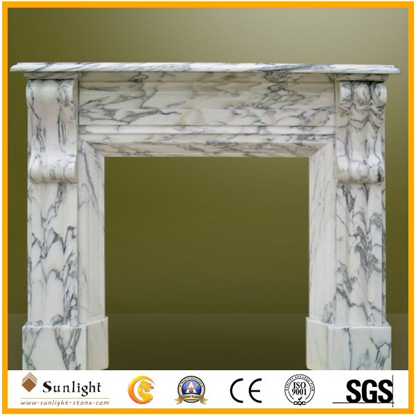 Granite Fireplace/Fireplace Mantel/Stone Carving/Marble Fireplace