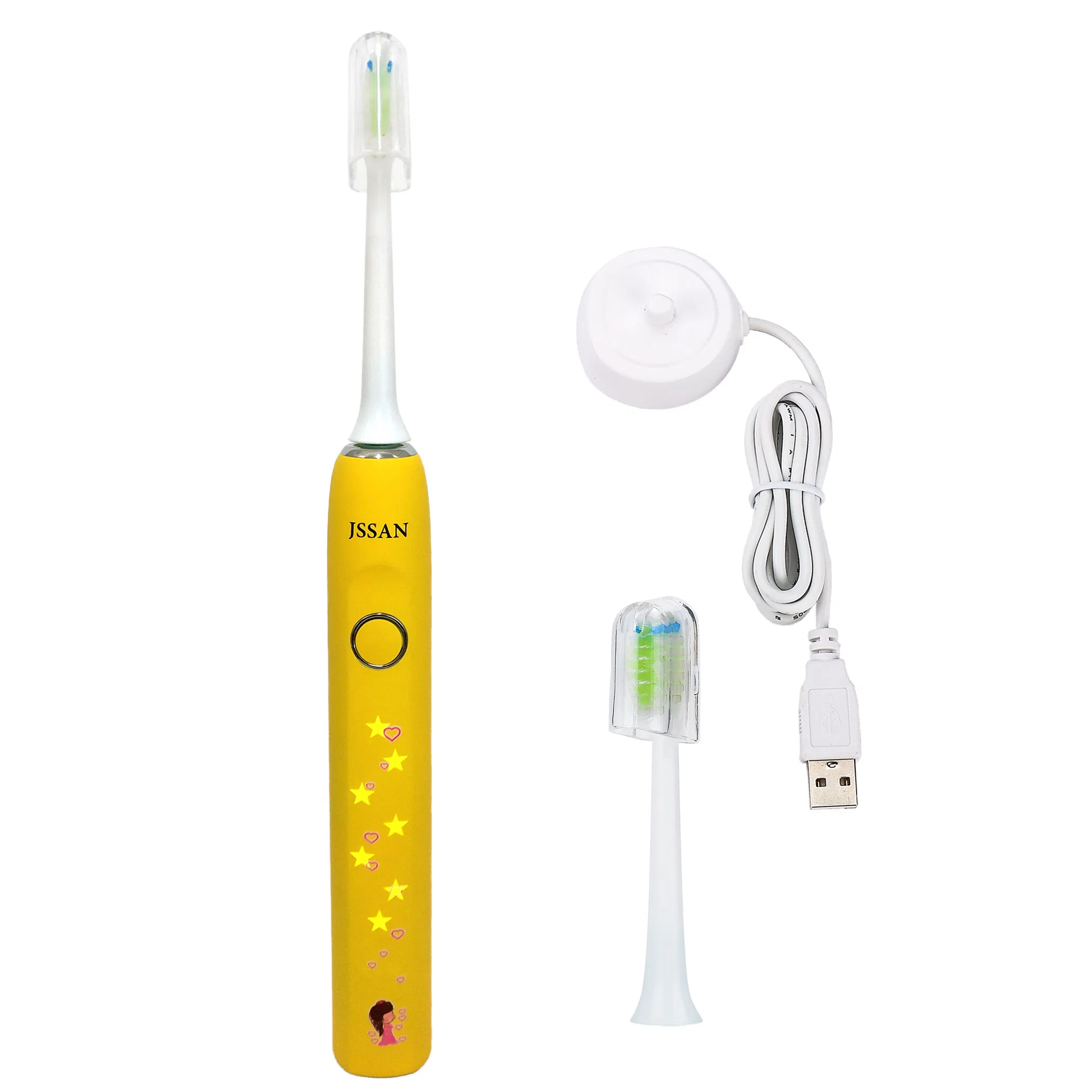 A73 Portable Oral Hygiene Interested Reward USB Inductive Charging Waterproof 3 Mode an Baby/Children Sonic Electric Toothbrush