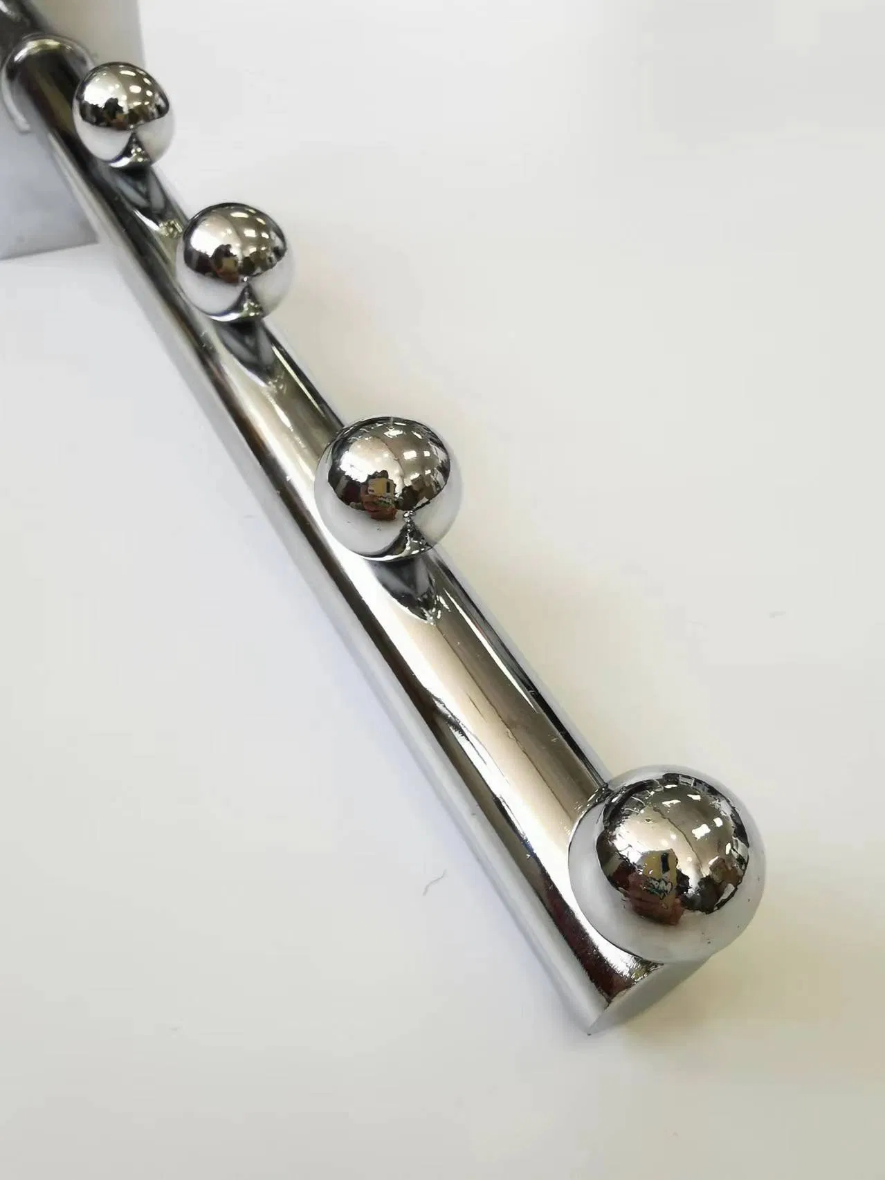 Supermarket Shelf Slatwall Waterfall Bracket Display Metal Hook with Ball