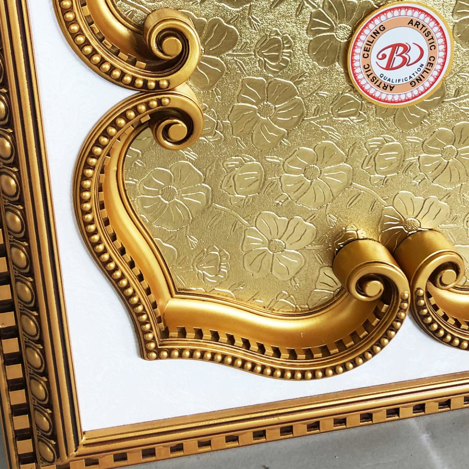 Banruo Low Price Polystyrene Ceiling Boards PS Square Ceiling Medallion
