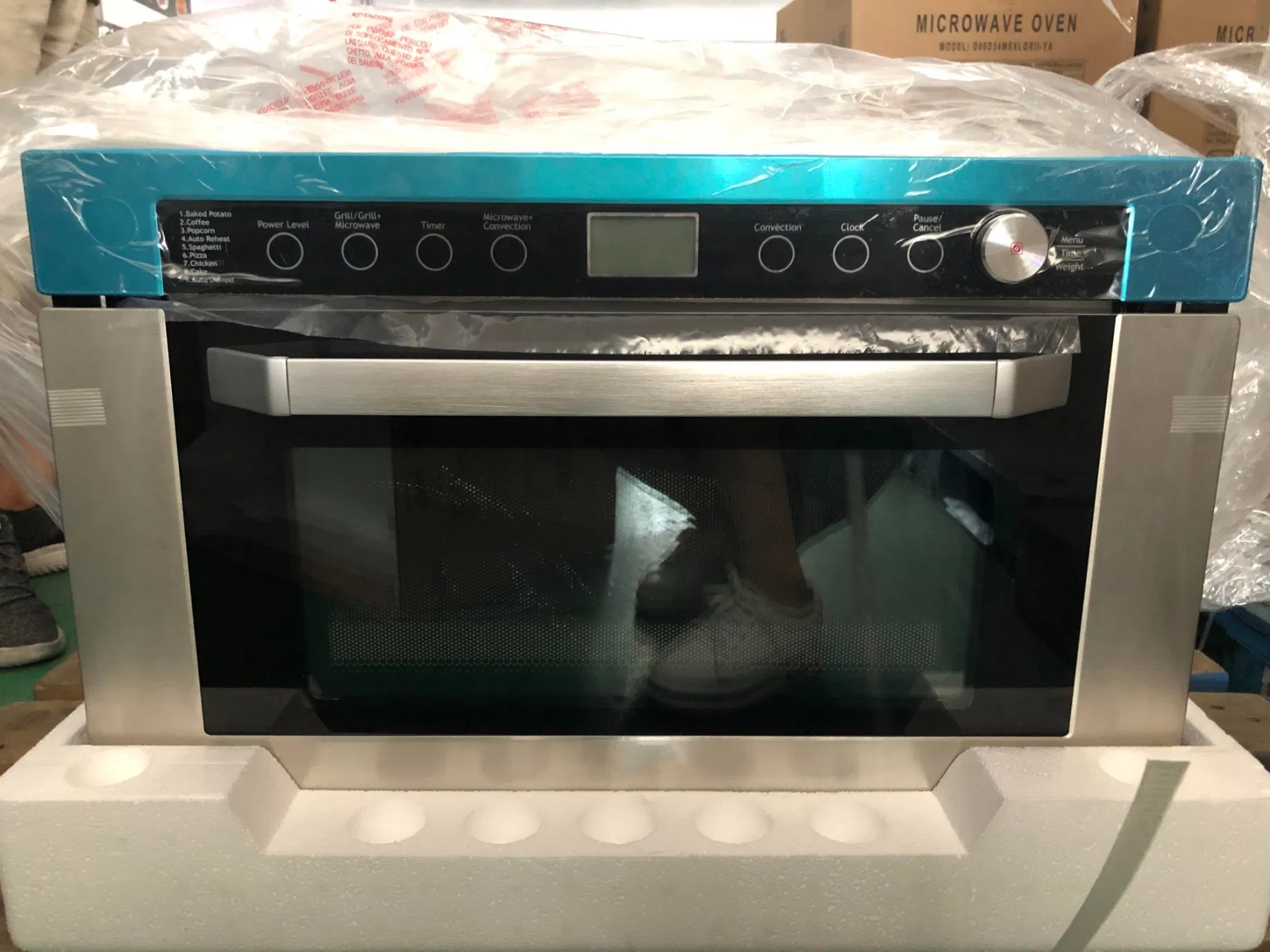 Smad Home Use Appliances 220V 34L Built-in Microwave Oven for Sales