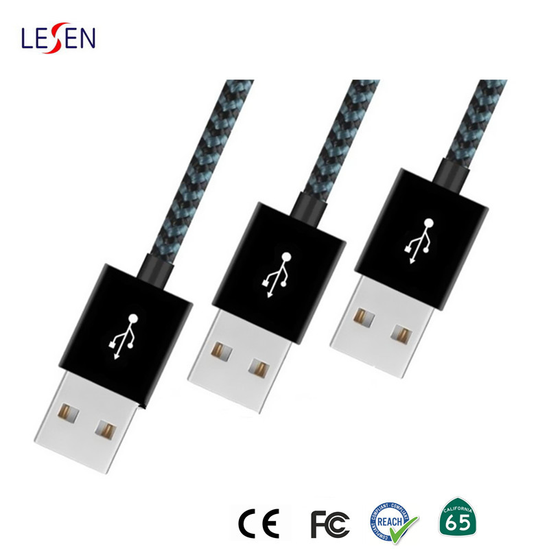 Customized Sync Data Nylon USB to Type C Transfer & Charging USB 2.0 3.0 Data Cable