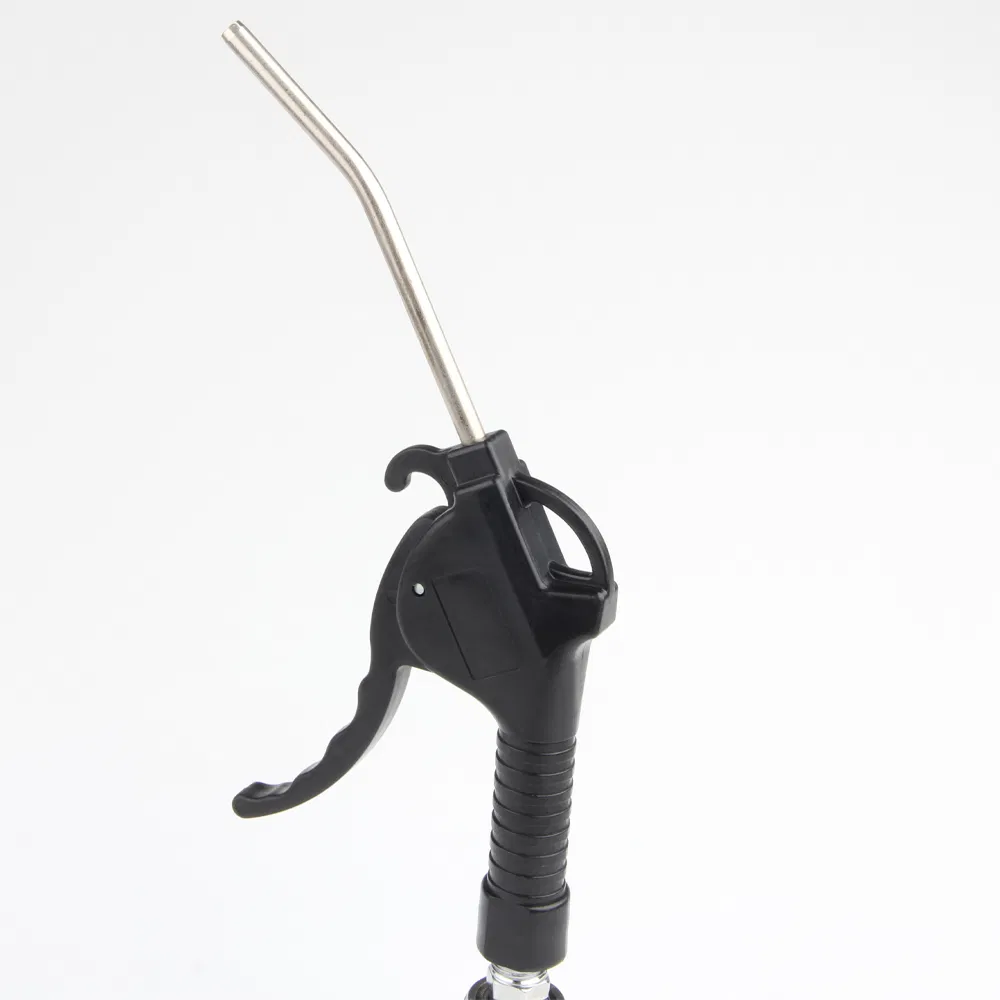 Xhnotion Pneumatic Tool Black Color Air Pressure Dust Blow Plastic Gun with 100mm Nozzle