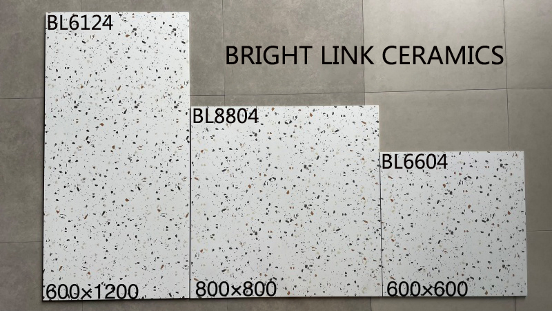 Good Quality All Matching Sizes 03 Terrazzo Porcelain Glazed Floor Wall Tile