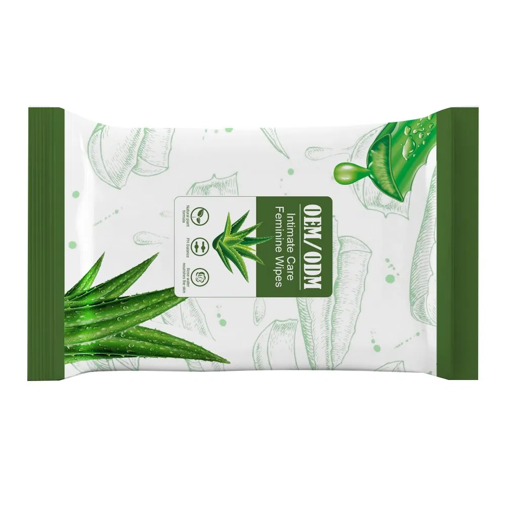 Private Label Separate Packing Mint Yonis Feminines Intimate Feminine Adult Wets Wipe
