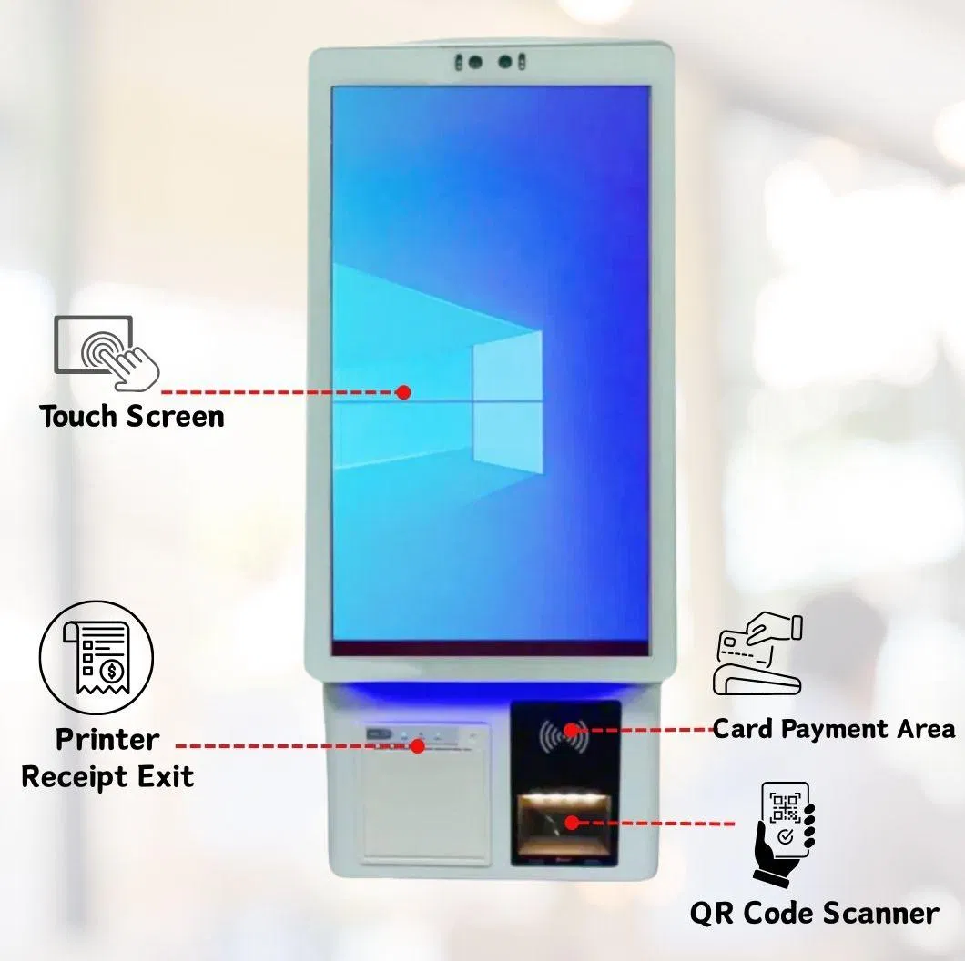 Retail Self-Service Payment Terminal Kiosk POS System
