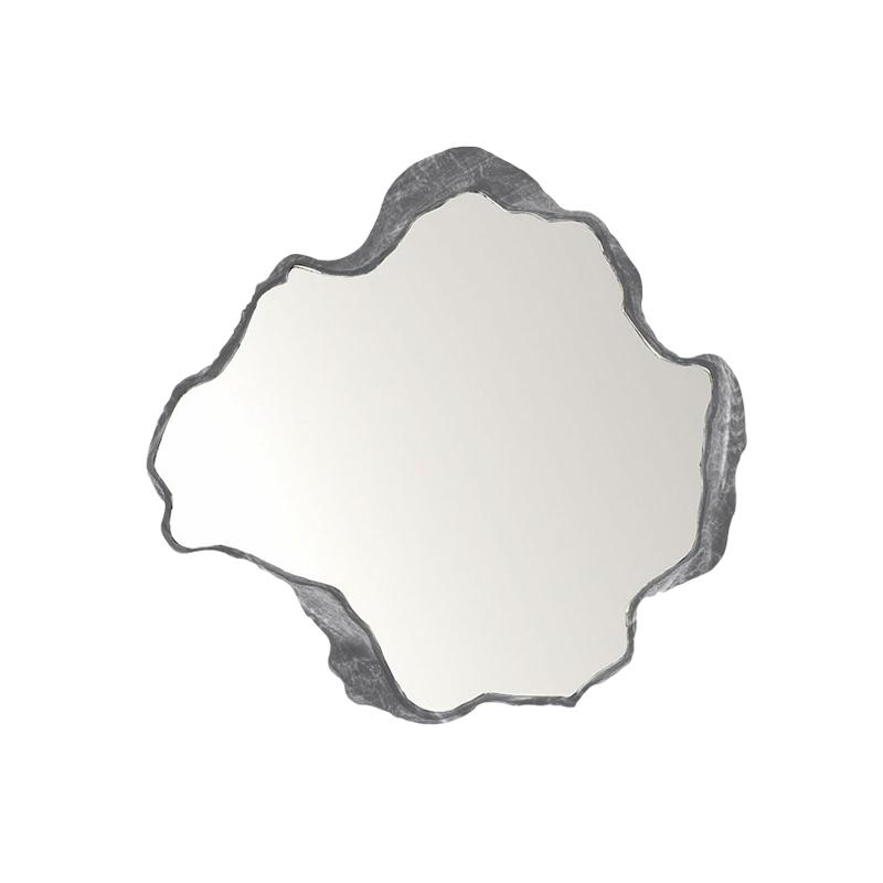 High Quality European Irregular Espejos Para Salon De Belleza Mirror with Dimmable Light 6000K