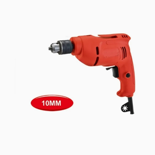 Электрическая дрель ударная 500W, 10мм, набор