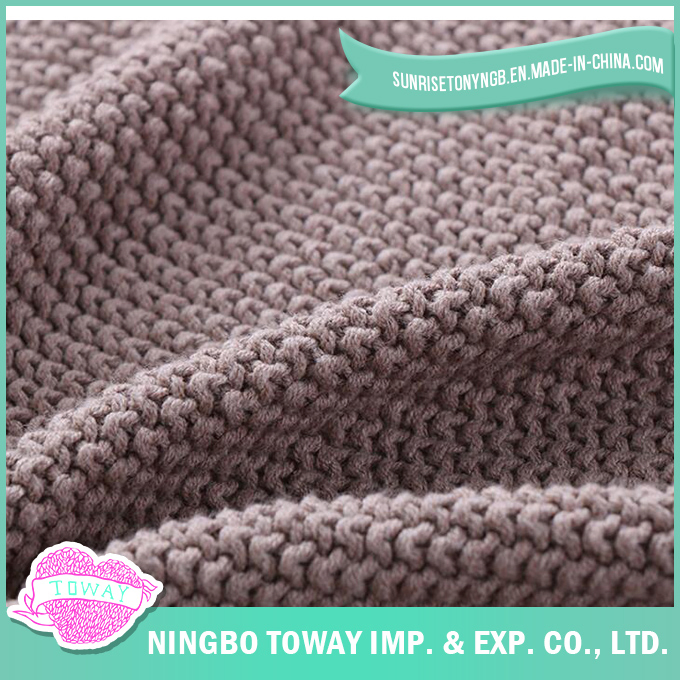 China Outdoor Kids Cotton Knitting Travel Winter Heated Blanket