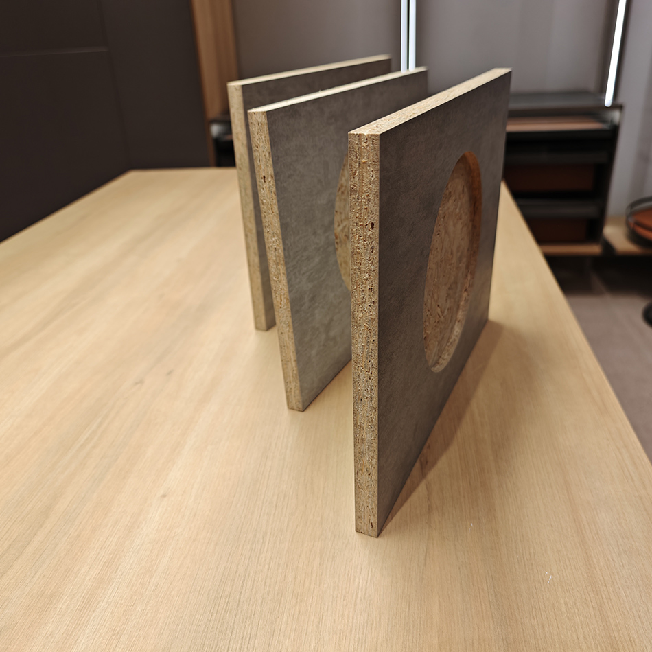 Plain Veneer Construction Office Raw Furniture Particle Board Chipboard Production Line