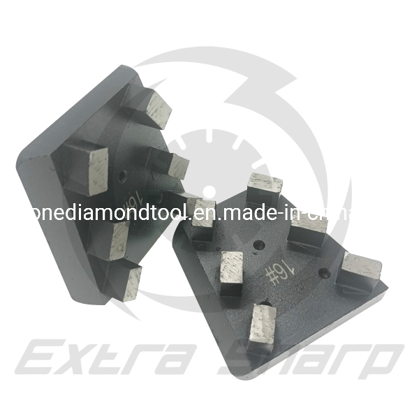 Алмазные сегменты для шлифовки пола в форме подковы