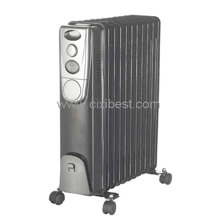 Electric Black Oil Filled Radiator Oil Heater Bo-1004b