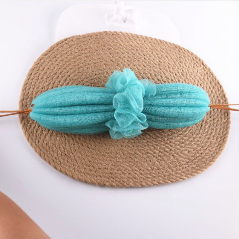 Long Loofah Sponge Shower Loofahs Bath Sponges Mesh Balls Scrubber