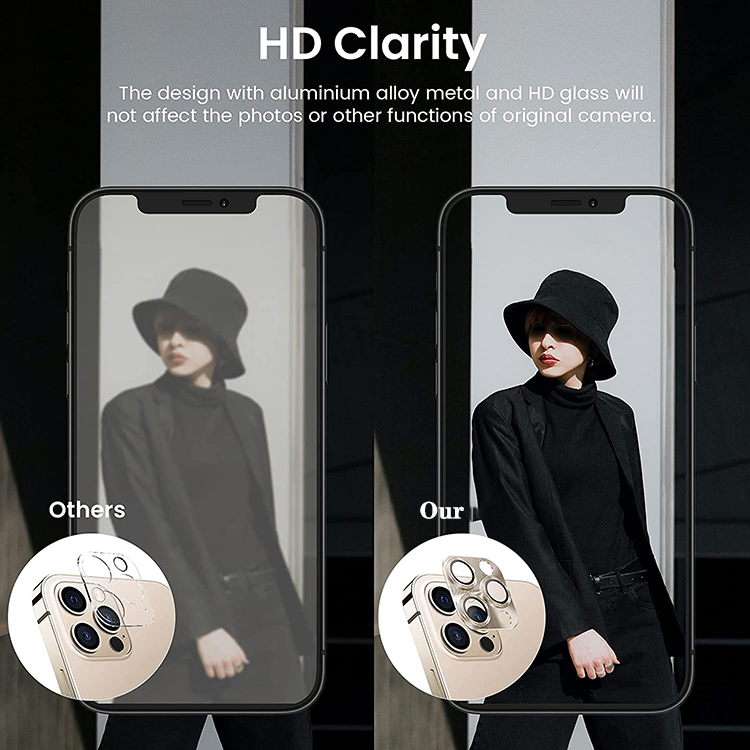 Защитное стекло на камеру для iPhone 13/12/11 PRO Max