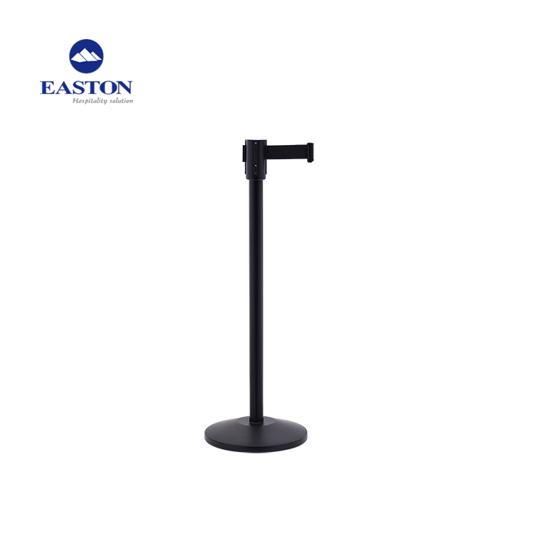 Hotel Custom Heavy Duty Stainless Steel Stanchion with Velvet Rope