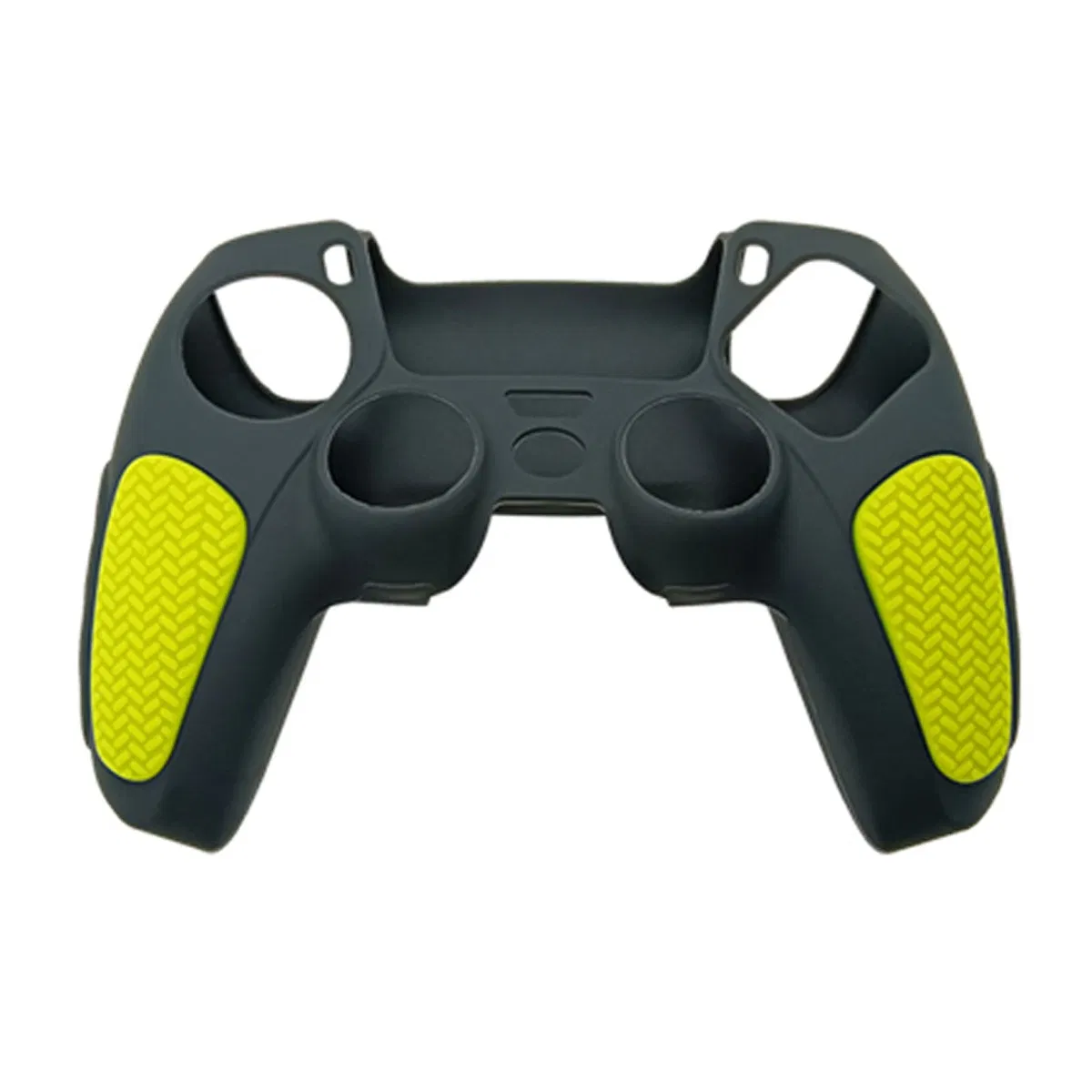 New Anti-Slip Texture Two-Tone Silicone Protective Cover Case Shell for PS5 Controller