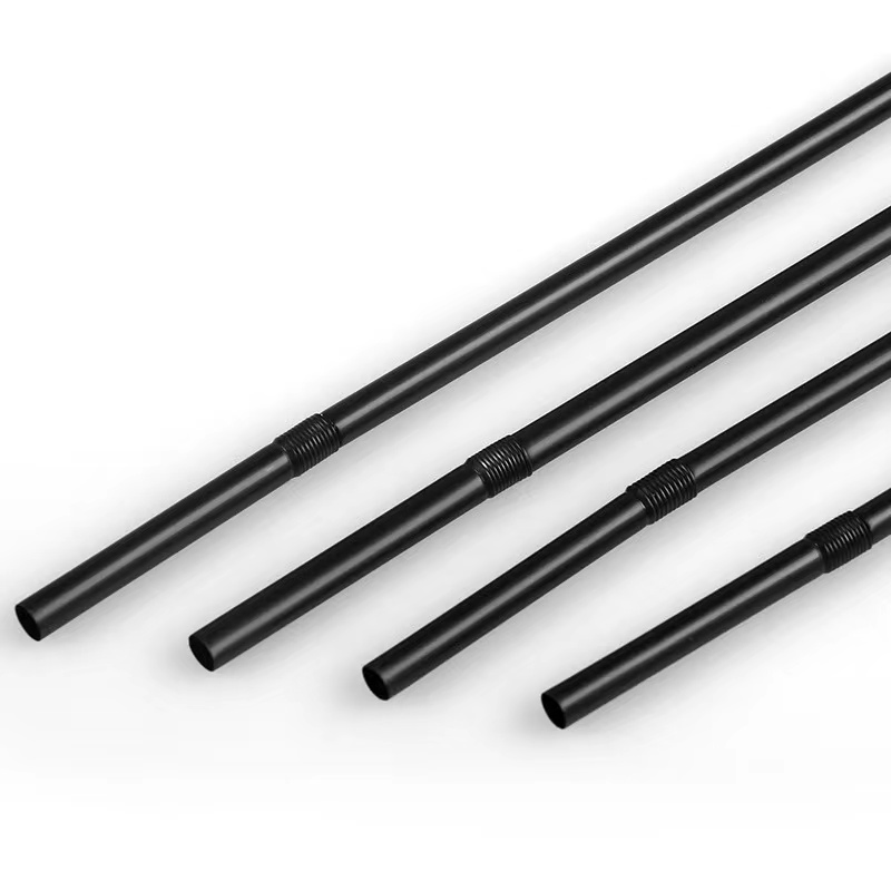 White Clear Color Straight Plastic Free Cornstarch 100% Biodegradable PLA Drinking Straw