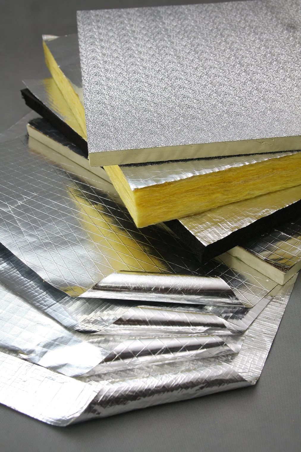 Flame-Retardant Foil-Glass Cloth Laminated with Fr Glue Alum Aluminum Foil Facing