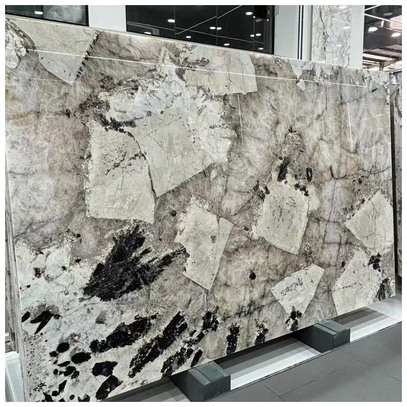 Translucent Patagonia Quartzite Slabs for Countertops and Tables