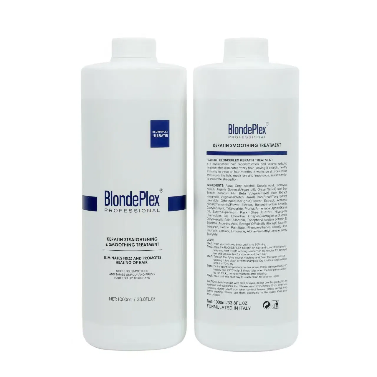 Private Label Brazilian Hair Keratin Shampoo Treatment Protects Damage Hair 1000ml Without Formaldehyde Brazilian Quality