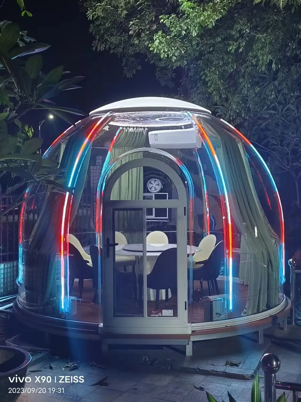 Waterproof PVC Luxury Turtle Camping Dome Tent for Outdoor Restaurant Dining Glamping