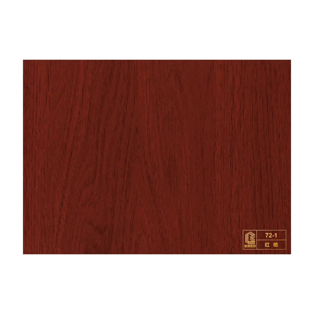 Anti-Static Natural PVC Wood Grain Decorative Film for Flooring