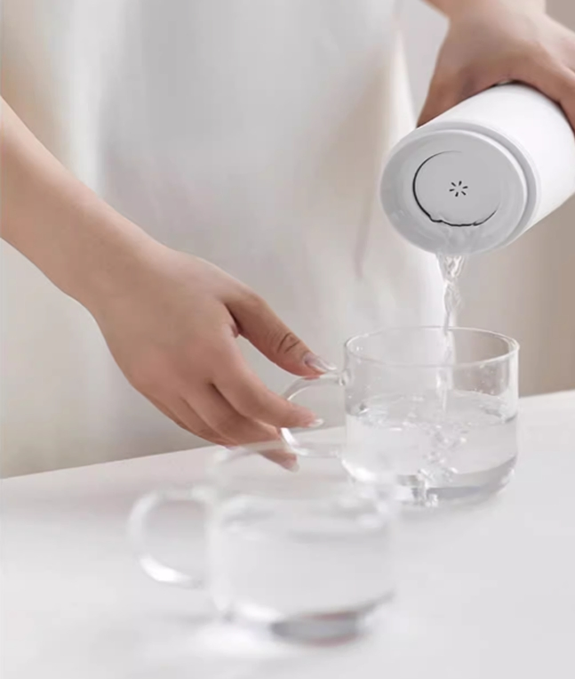 Mini Electric Kettle for Easy Travel and Camping