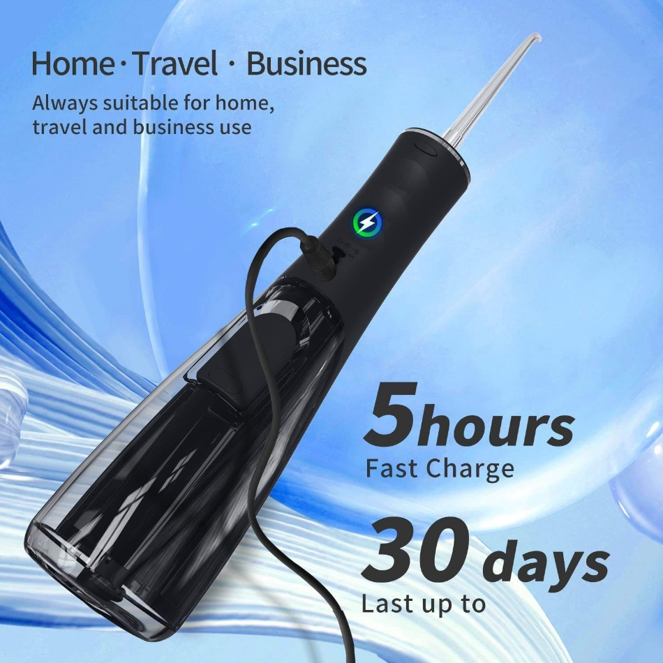 Private Label Large Tank Travel Hotel Portable Water Flosser Oral Irrigator