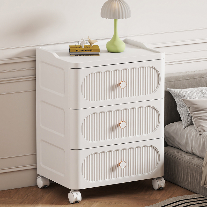 Eco-Friendly PP Plastic Drawer Storage Cabinet Modern Home Bedroom Furniture