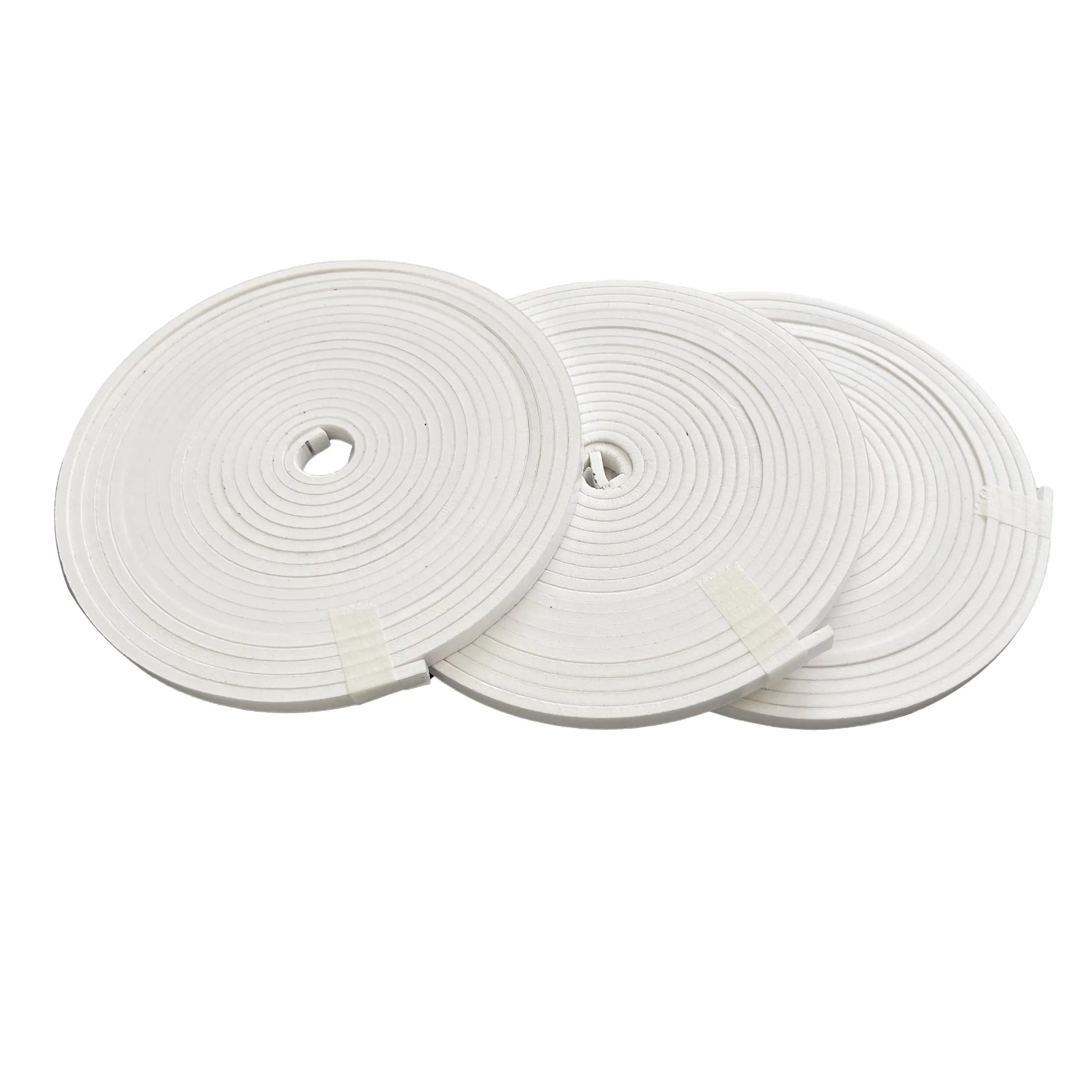 Heat Resistance Moisture Proofing Adhesive Pure White PE Sealing Strip Foam