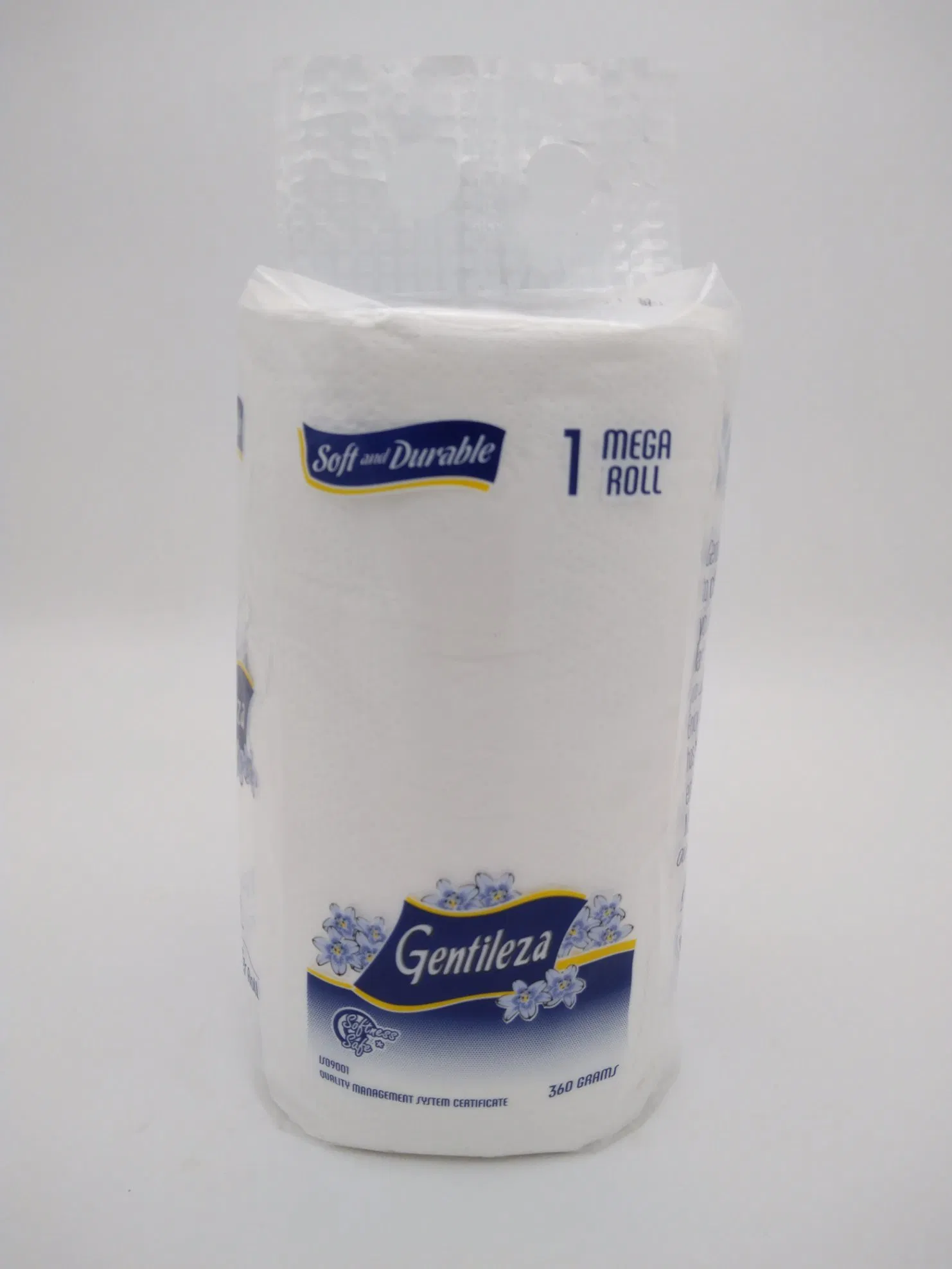 Soft High Quality Strong Durable Big Roll Individual Packing Kitchen Paper Towel