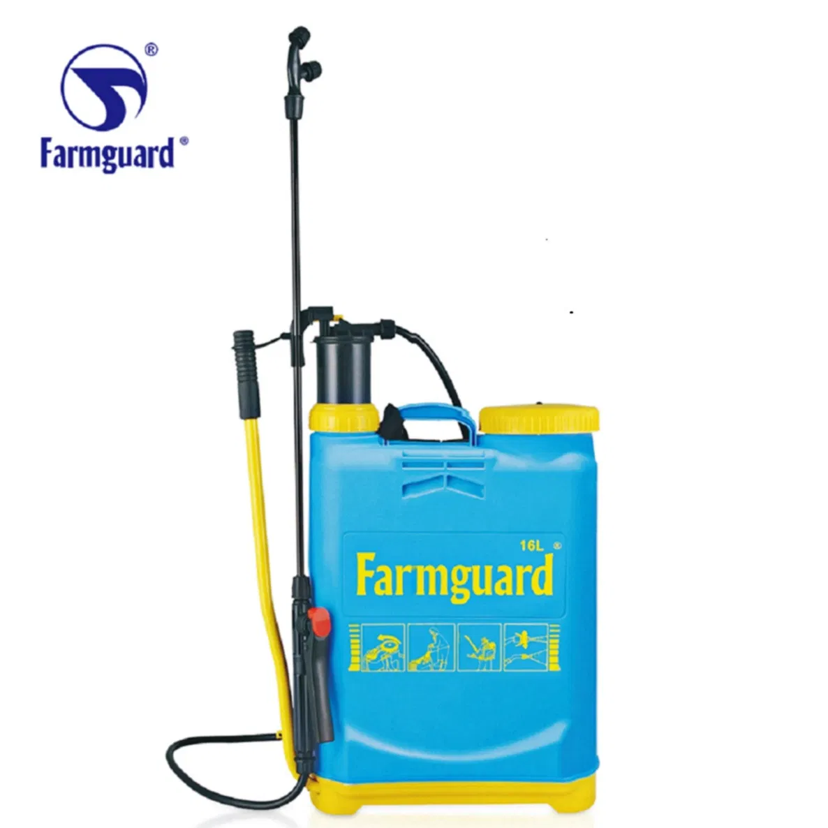Agricultural Farmer Use Pest Control Knapsack Fruit Tree Sprayer Pulverizador 16liter