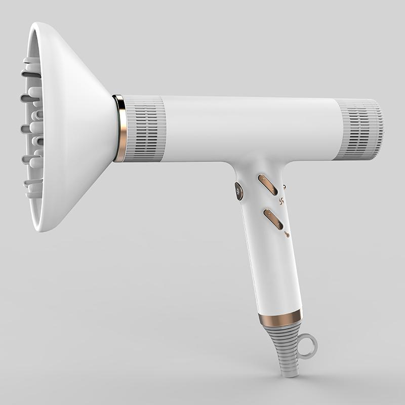 Professional Sales of 1600W Strong Negative Ion Quick Drying Hair Dryer