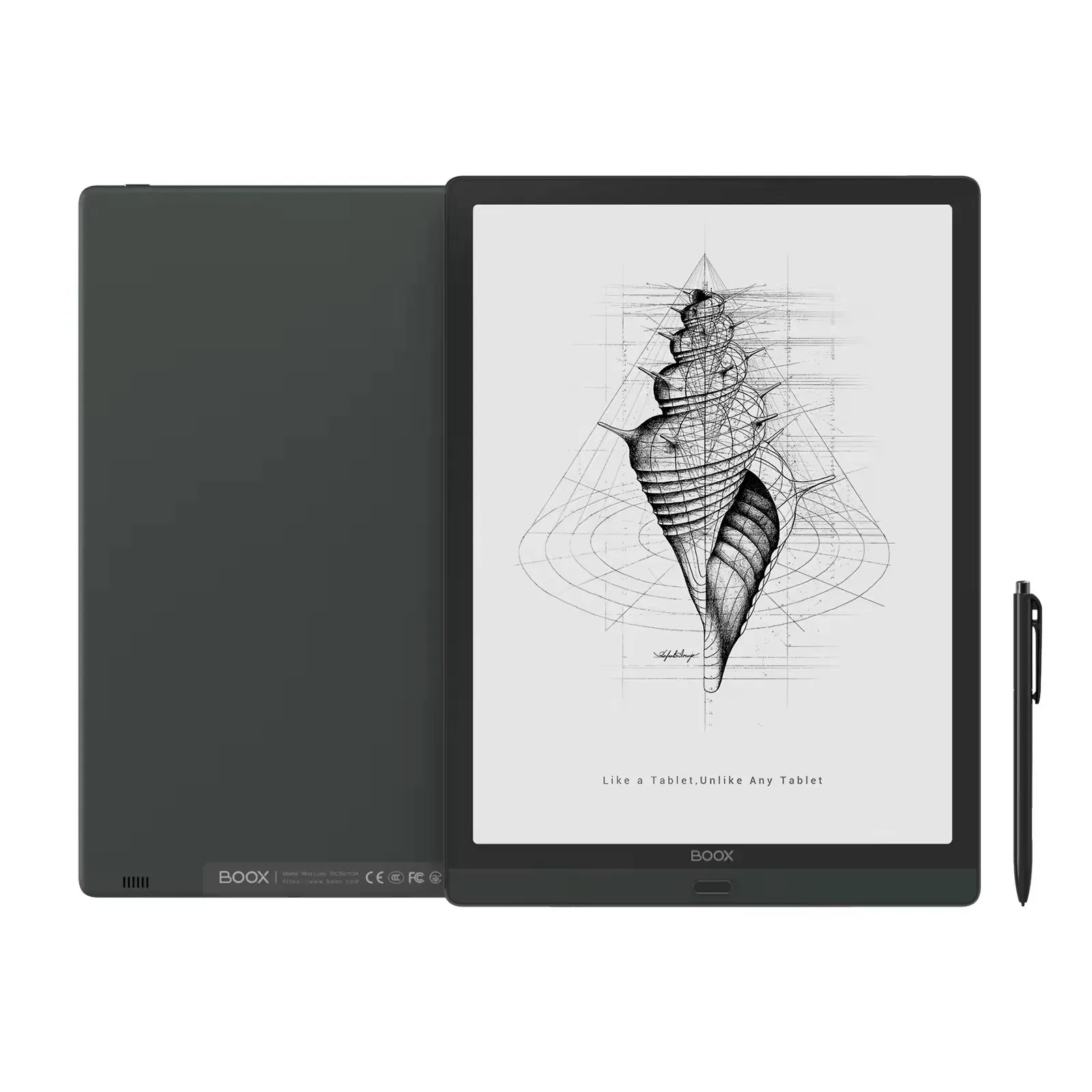 Best Ebook Reader Eink Tablet PC, Ereader 13.3'' Flexible Screen Android E-Ink Reader