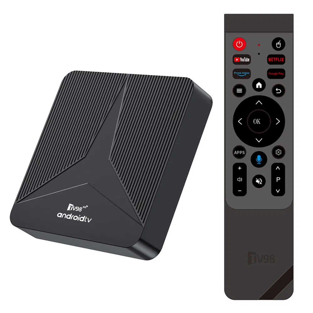 2025 New Factory Price TV98 ATV Rk3518 Set Top Box Quad Core Media Player Android 4K TV Box 2GB+16GB