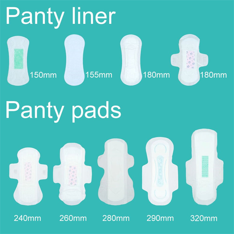 Without Flavor Winged OEM Ultra Thin Napkin Organic Sanitary Pads